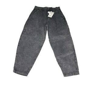 Zara | Gray Black Slouchy Acid Wash Jeans Blogger Favorite Size 38 US 6